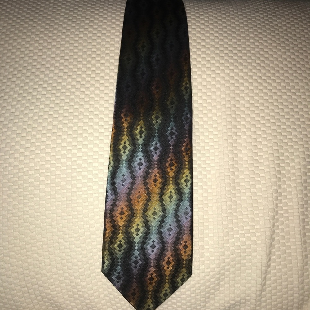 NWOT multicolored silk tie